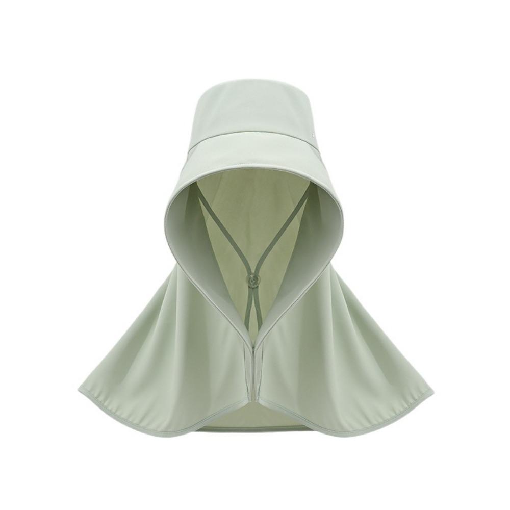 Wind Proof Large Brim Sun Hat Solid Color Sun Protection Cap Simple Wide Brim Sunhat  Fishing