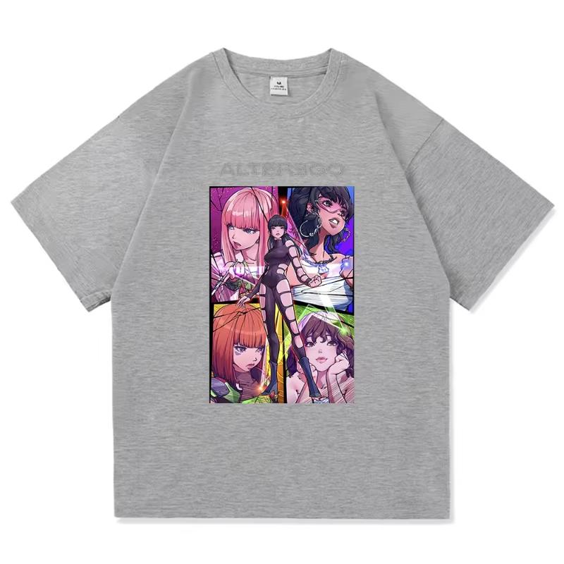 Lisa Alter Ego Tour 2025 T Shirt Fashion Men/Women Harajuku Aesthetic T-Shirt High Quality Anime Vintage Cotton Tees Shirts Tops