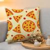Cushion Cover  Linen  SkinFriendly Soft Decorative Case For Sofa Home Decor Fried Egg Pizza Waffle Pillow cover