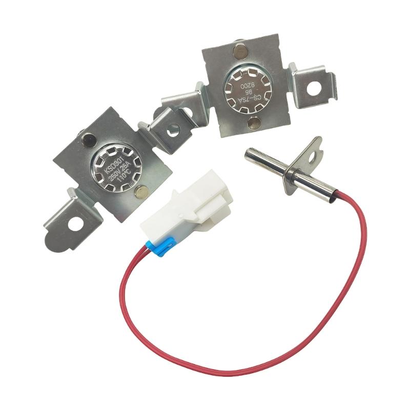 Professional AGM30045804 Dryer Part Includes Dryer Thermistor & High Limit Thermostat & Thermostat Easy to Install 1