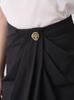 Snidel Tucked Tight Skirt SWFS251105BLK0