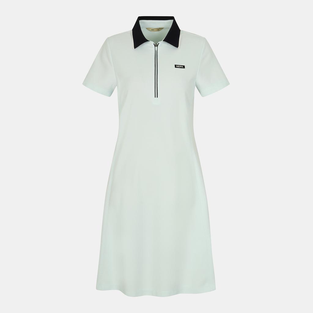 Nepa 7J45250 Women'S Half-Zip Polo Dress (Regular Fit)
