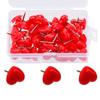 50/100/150Pcs Heart Push Pins for School Office Bulletin Board Cork Board Notice Board Pin Drawing Pins Map Pins