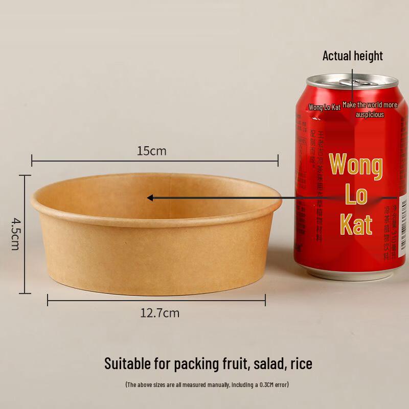 Disposable Eco-Friendly Salad Bowl