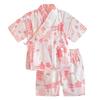 Baby Jinbei zomer Jongens en Traditioneel Japans Perfect voor Vuurwerk Zomer Obon en Zomer Koel en comfortabel HF03 [SLINX] (Japanse kleding) Set,