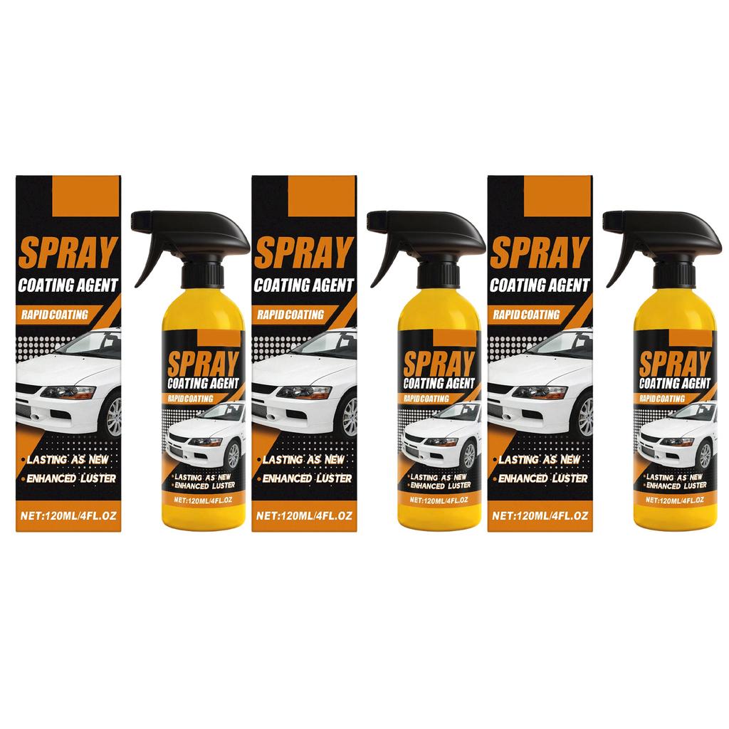 3 Pack Nano Car Coating Spray, For Protecting Car Paint Surfaces, Suitable For Ceramic Coatings Cars,120ml