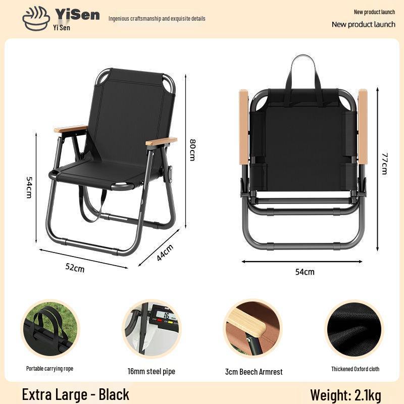 Ultra-Light Outdoor Folding Table & Chairs for Picnic, Camping, Beach, Fishing, and Leisure