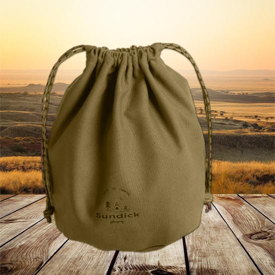 Tactical Drawstring Storage Bag Large Capacity Water-Resistant Sand-proof Beach Bag Container Camping Accessories