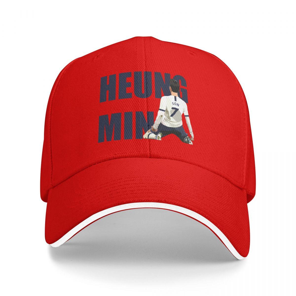 Baseball Caps Son Heung Min Trendy Graphic Outdoor Unisex Wounisex Summer Caps One Size