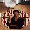 Scarface (14) Round Office Rug Decorative Floor Rug for Office Bedroom Living Room and Home Space