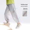 Zuoxi Boys' Cooling Anti-Mosquito Sun Protective Mesh Jogger Pants