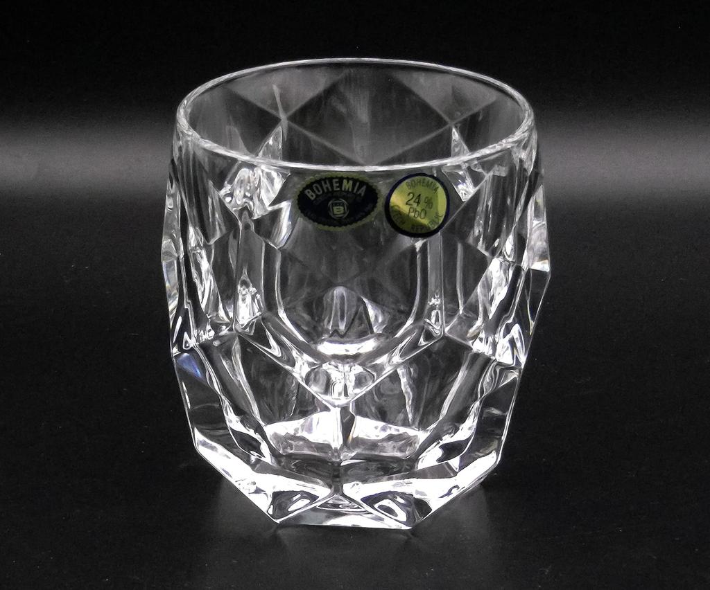 Bohemian Glass Whiskey Glass "Luna" (Single Item) 20374-00410-320