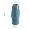 Plastic European-style Vase Imitation Ceramic Flower Vase Wedding Hydroponic Plant Decoration Modern Home Decoration
