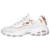 Skechers D'Lites 1.0 1 Amortizare din Piele de Vacă, Rezistent la Uzură, Partea de Sus Joasă, Tenisi Groși Femei, Alb 13170-WTRG