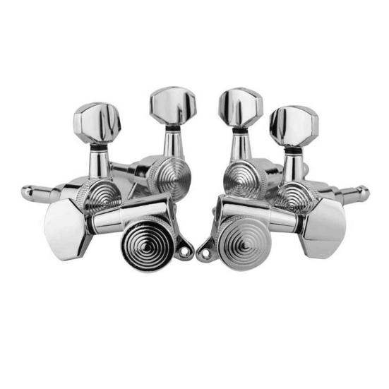 Guitar Locking Tuner Left Right Lock String Tuning Key Pegs Machine Heads Electric Folk Acoustic Guitar Replacement Accessory