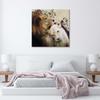 Canvas Print Lions Animals