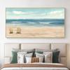 Nordic Abstract Seascape Oil Canvas Painting Sea Beach Posters And Prints Wall Art Pictures Living Room Home Decor No Frame