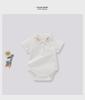 Nordic Trojan Baby Summer Jumpsuit: Lightweight Short-Sleeved Newborn Romper