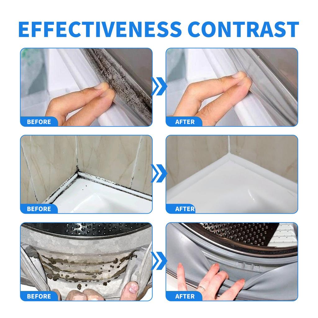 Mold Removal Gel Furniture Tile Wall Washing Machine Silicone Multi-functional Cleaning Mold Removal Gel200ml