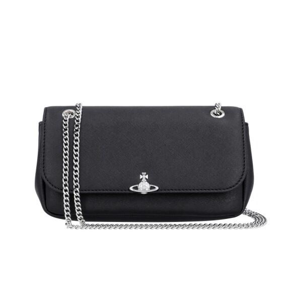 Vivienne Westwood Saffiano Pulse Chain Cross Bag N401 5c01000xw