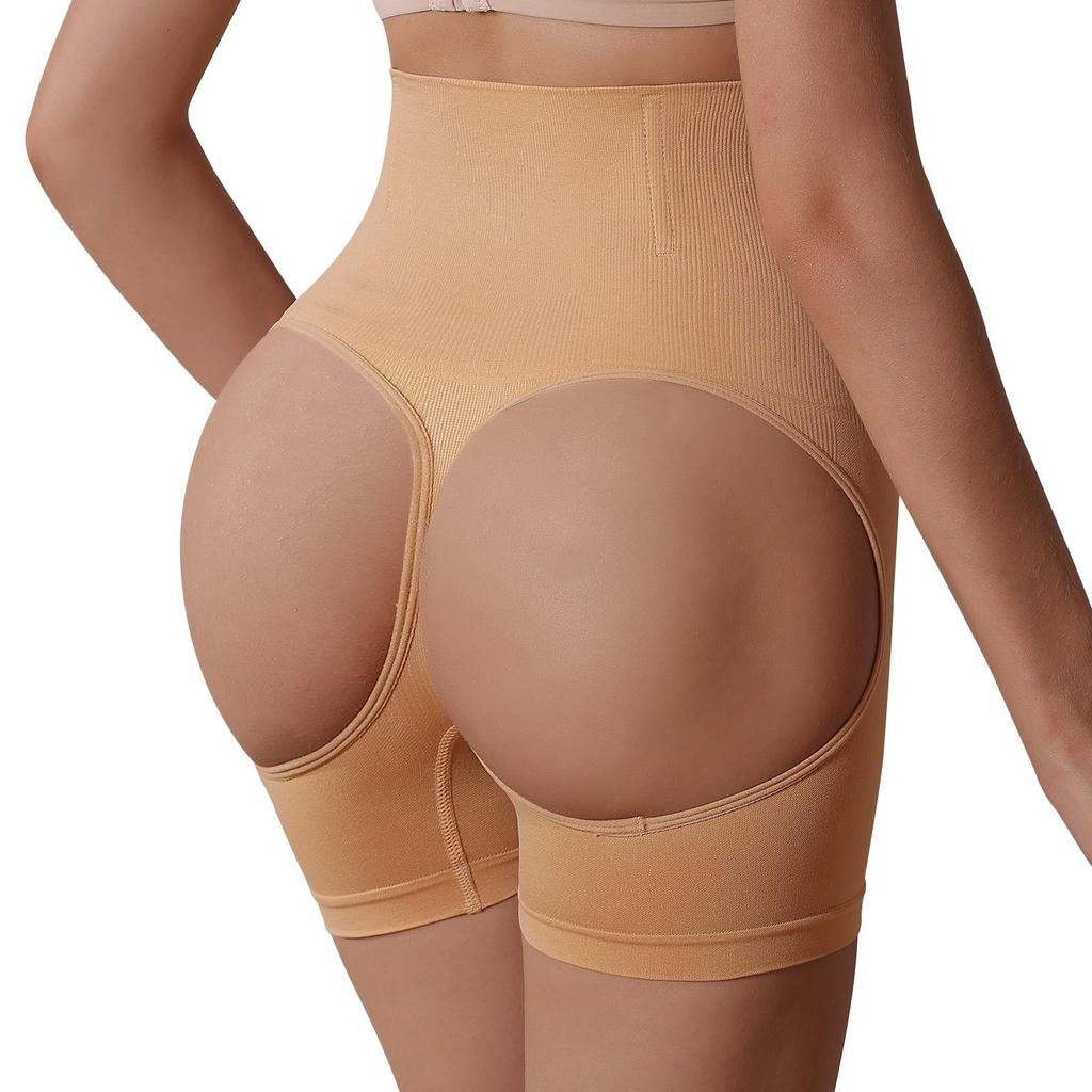Women's Shapewear Shorts Seamless Butt Lifter Thong Underwear High Waist Trainer Tummy Control Panties Compression Body Shaper