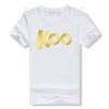 The Roo Kanga | Koo Koo Kangaroo T-Shirt Letters Printed Graphic Tee Tops Music Lover Graphic Outfits Short Sleeve Blouses Gifts
