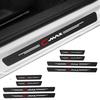 4Pcs Carbon Fiber Car Door Sill Protection Sticker For Smax Cmax Bmax Auto Accessories