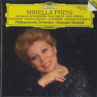 

CD MIRELLA FRENI - Verdi Puccini FOOG20457 POLYDOR Japan Classical Used