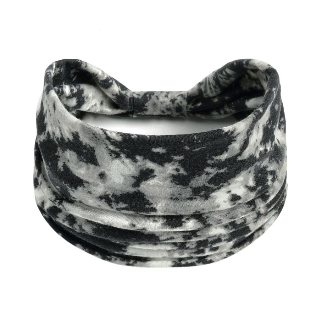 Women's Wide Retro-Style Elastic Sports Headband - Yoga & Hair Accessory