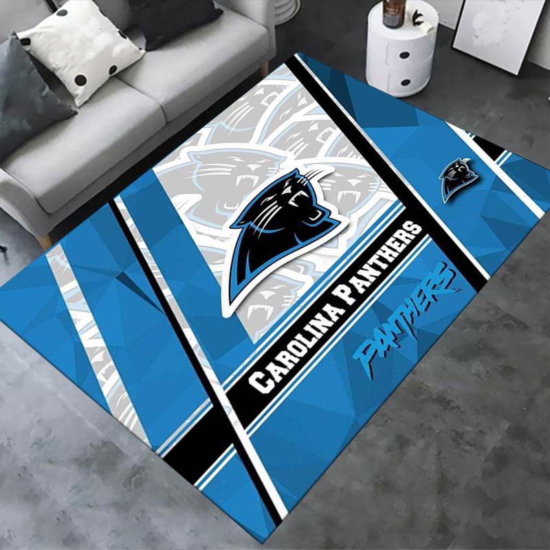Carolina Panthers Carpet Rug for Living Room Bedroom Home Sofa Decoration,Kids play Non-slip Floor Mat