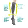Supports a Beautiful Body and Posture Awareness Knee Improve Posture from the Feet Up While You Kilesapo Compression Socks by Chinami Made In 6448AS