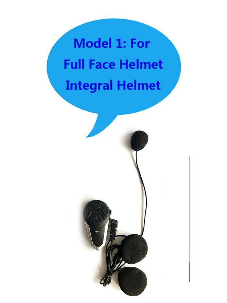 Neutral S3 Bluetooth Motorcycle Helmet Headset with Noise Cancelling & 3-Person Switching