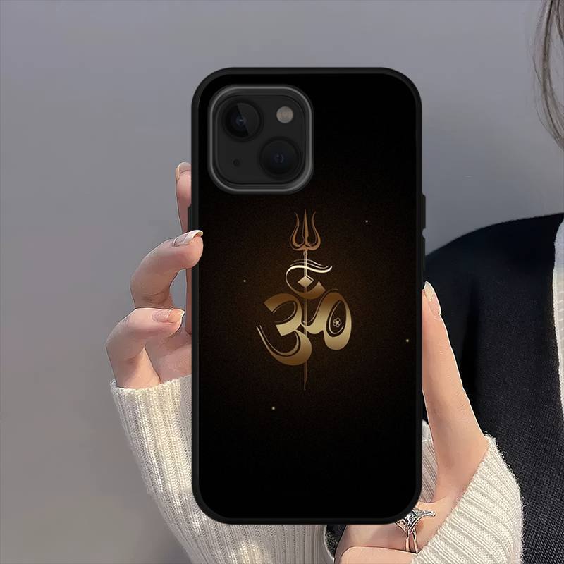 Lord Shiva Hindu God Buddha Phone Case For iPhone Mini 11 12 13 14 15 16 Pro Max Plus Shell