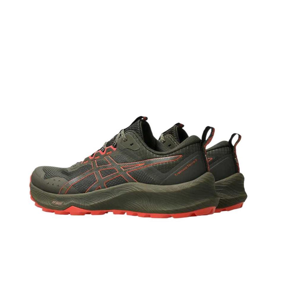 Asics Mens Trabuco Terra 3 Brown Stone Spicy Red 1011C152-200