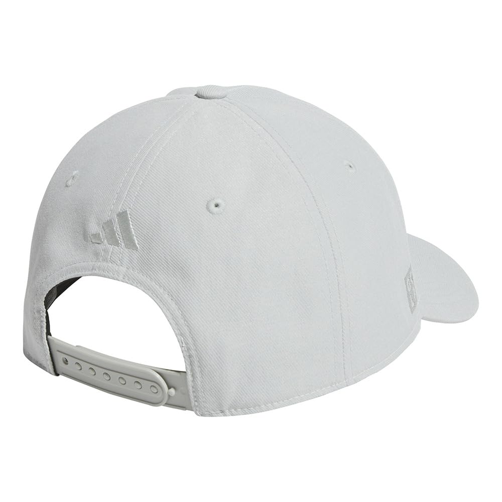 Adidas Golf Twist Weave Stretch Golf Wonder Silver Water-Repellent Cap,