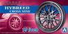 Aoshima Bunka Kyozai The Tuned Parts 101 Hybrid Cross Nine Plastic Model Kit (AOSHIMA) No. K-BREAK 19-inch
