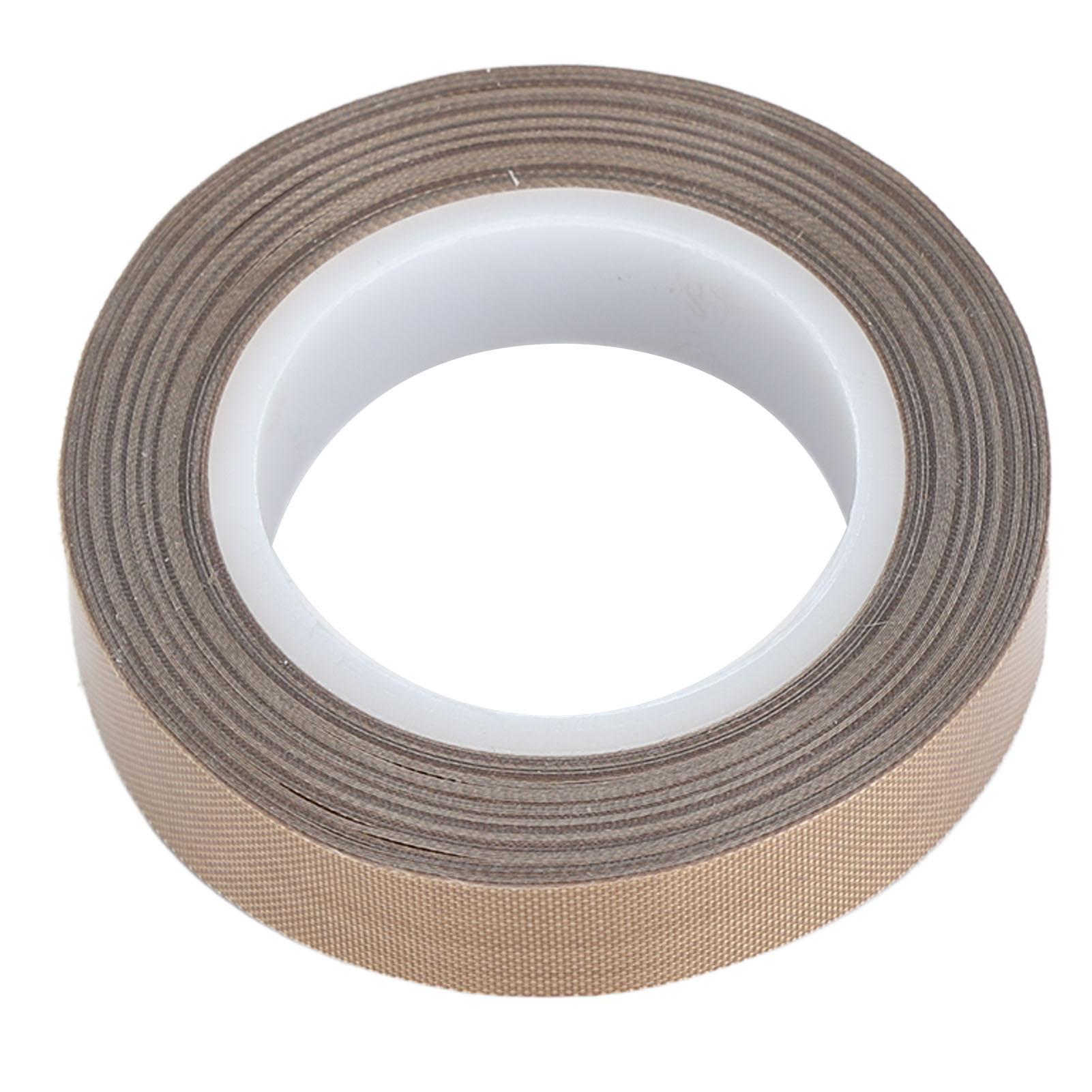 PTFE Glass Cloth Tape Insulation High Temperature PTFE Adhesive Tape for Vacuum Sler Impulse Sler 32.8ft