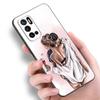 Girl Princess Love Phone Case For Xiaomi Redmi Note 7 8 9 10 Lite 11 11E 11T 12 Pro 11S 4G 10T 5G 8T 9S 10S Soft TPU Black Cover
