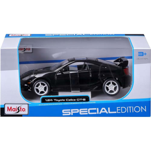 Maisto 1/24 Scale Toyota Celica GT-S 2004 Black / Diecast Model Car, Finished Product 31237