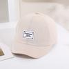 Short-Brimmed Solid Color Baseball Cap Lightweight Quick-Dry Polyester Adjustable Buckle Closure Sun Protection Breathable