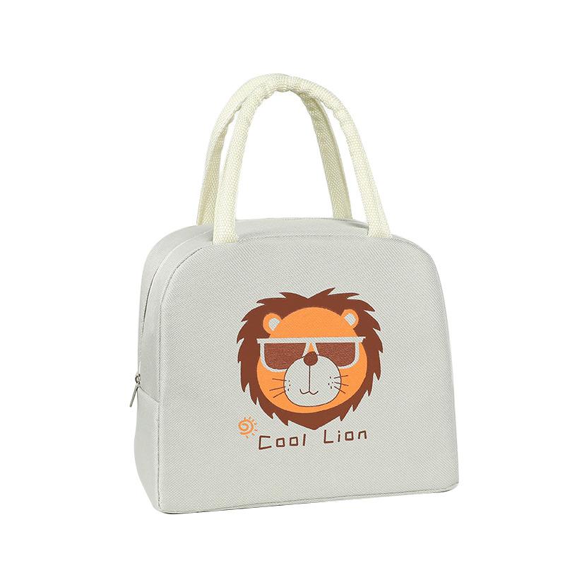 Lunch Bag Cooler Tote Portable Insulated Box Canvas Thermal Cold Food Container School Picnic For Men Women Kids Travel Lunchbox