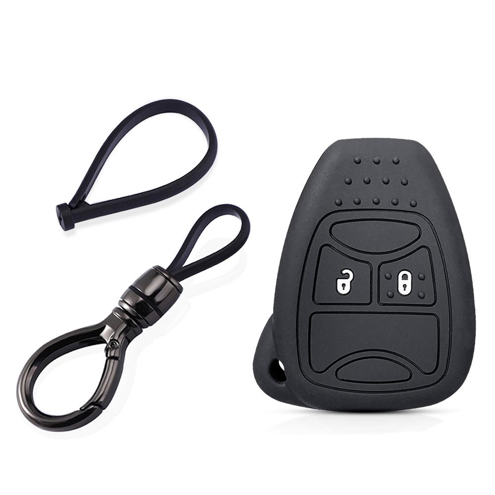 For Dodge Avenger Caliber Cool Bo For Jeep Grand Cherokee Compass Patriot For Chrysler 300c Voyager PT Cruiser Key Case Cover