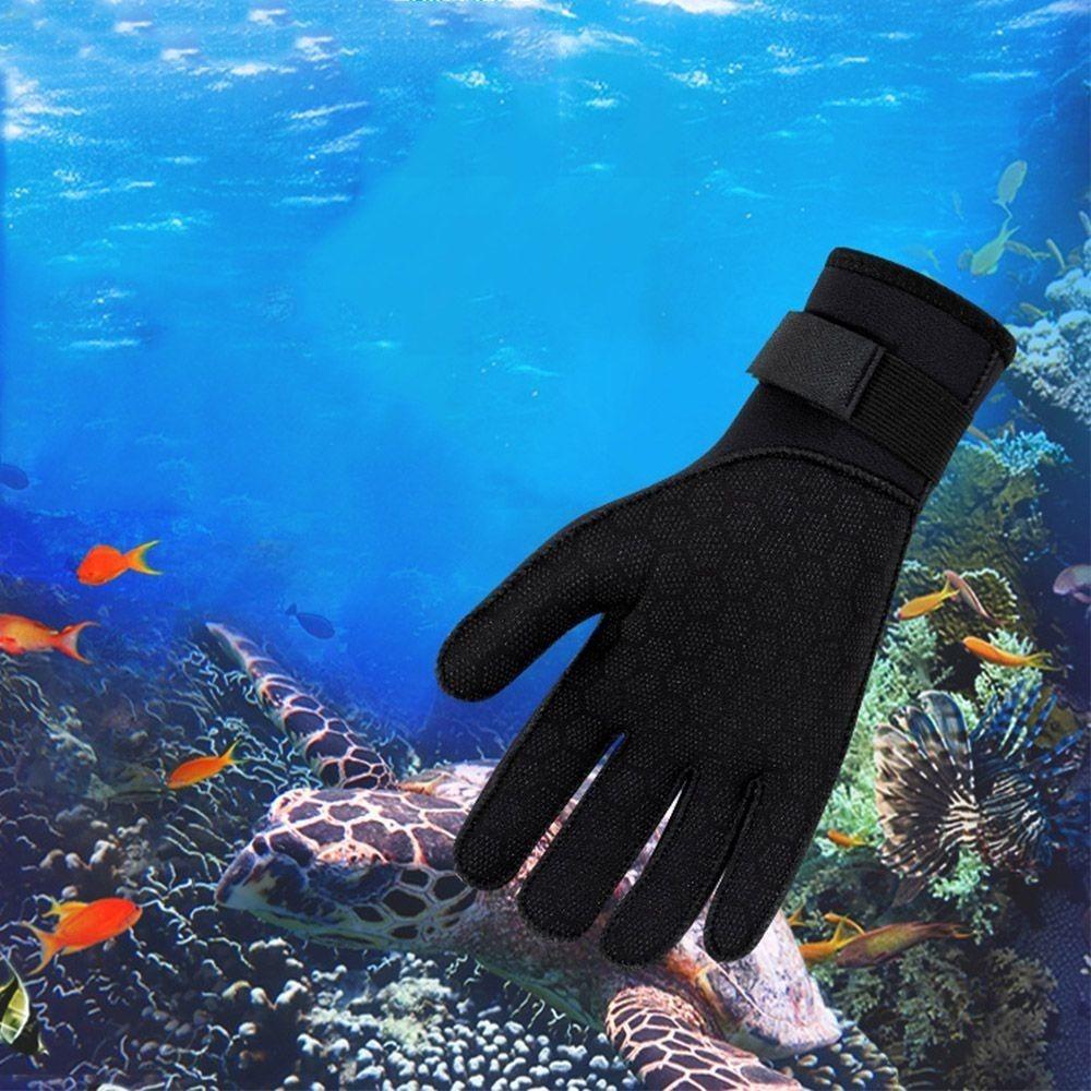 Cut Resistant Scuba Diving Gloves Anti Slip Wetsuit Gloves  for Spearfishing Swimming Rafting