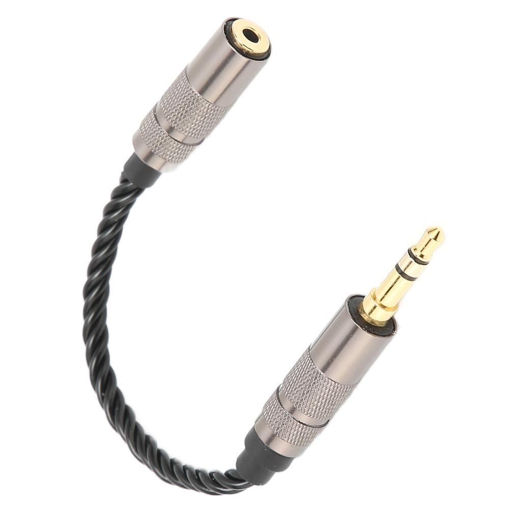 Lossless Sound 3.5 Stereo Male to 2.5 Balanced Female Adapter 4 Strands of Stranding Cable  Home