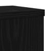 Plant Stand 2 pcs Black Oak Effect 15 x 15 x 20 cm