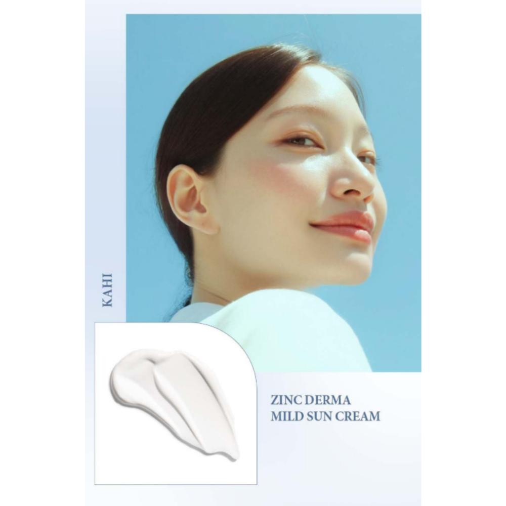 [KAHI] Zinc Derma Mild Sun screen 50ml SPF50+, PA++++ / Sun cream