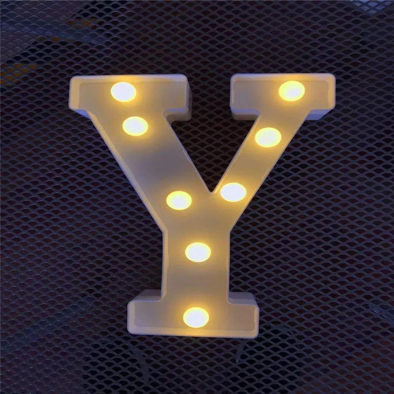 LED Love Letter & Number Lights for Valentine's Proposal Decor