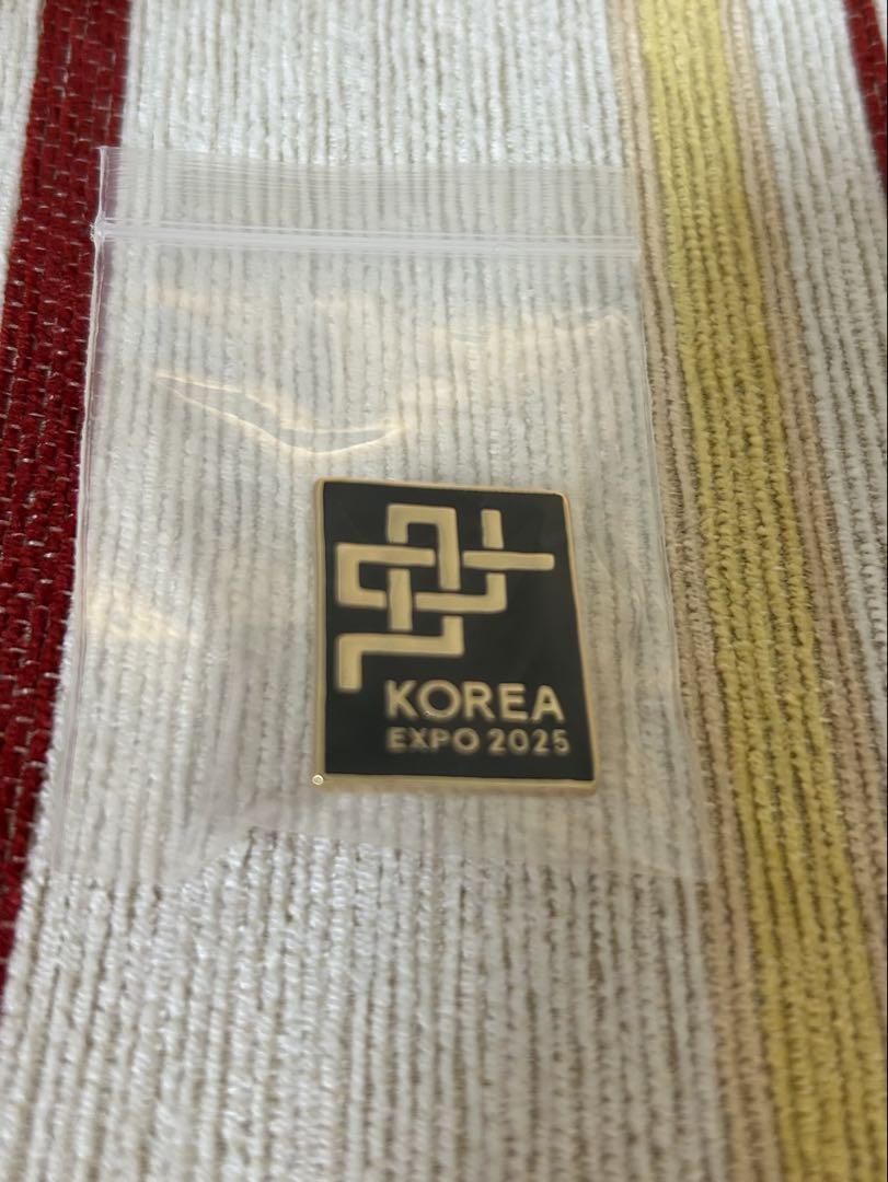 

[USED] Osaka Expo Korea Pavilion Limited KOREA Pin Badge