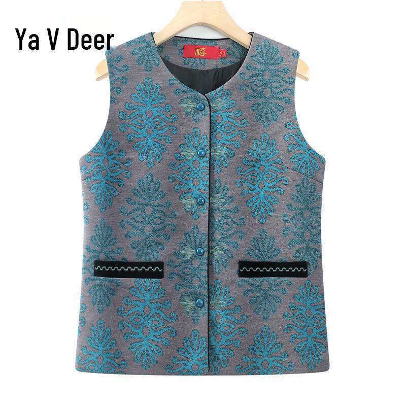 Весенне-осенний жилет для женщин среднего и пожилого возраста Yalu XL