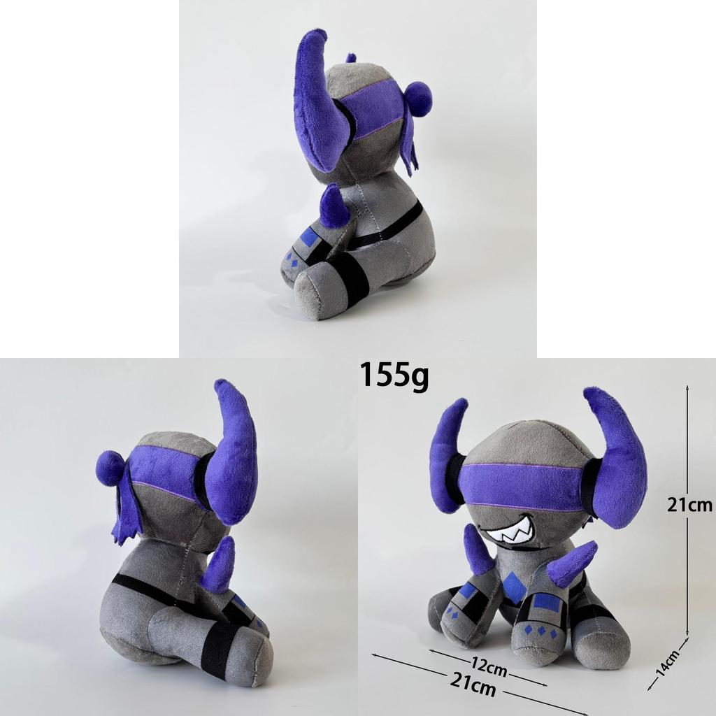 Phighting Ban Hammer Plush Dolls With Soft Short Pile Material For Collectors And Fans